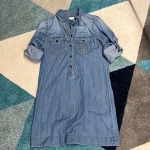 Denim Shirtdress